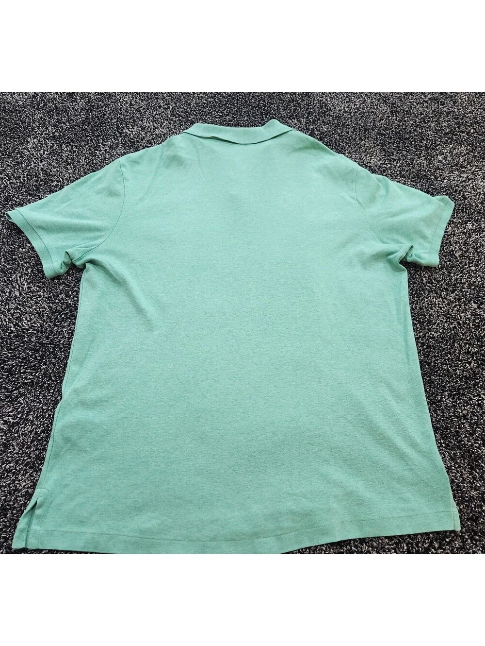 New Polo Ralph Lauren Mens Green Classic-Fit Short-Sleeve Polo Shirt Sz Medium